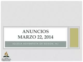 anuncios marzo 22 2014