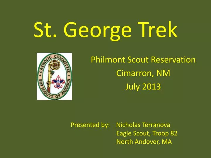 st george trek