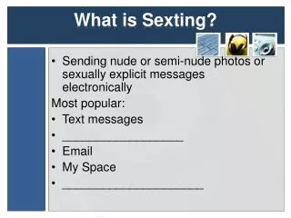 what is sexting
