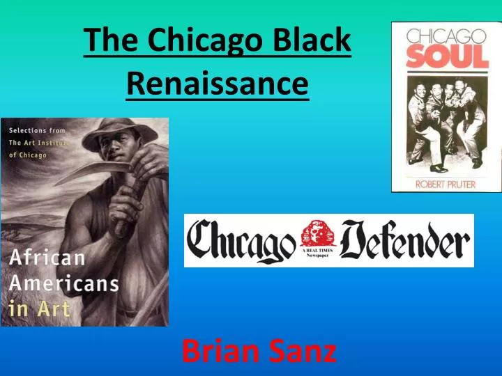 the chicago black renaissance