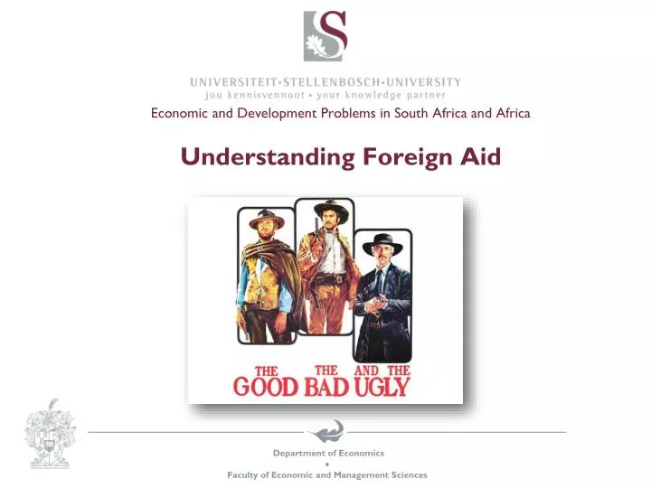 economic and development problems in south africa and africa understanding foreign aid