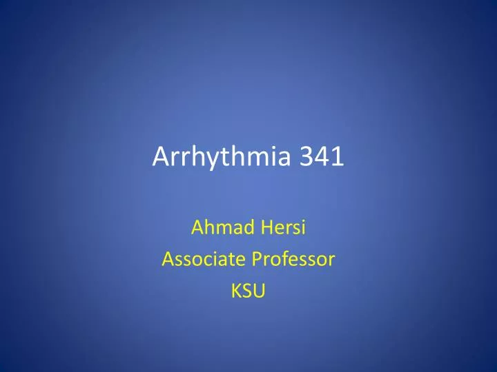 arrhythmia 341