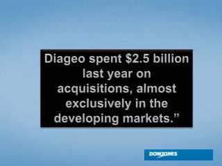 So, Who Is Diageo?