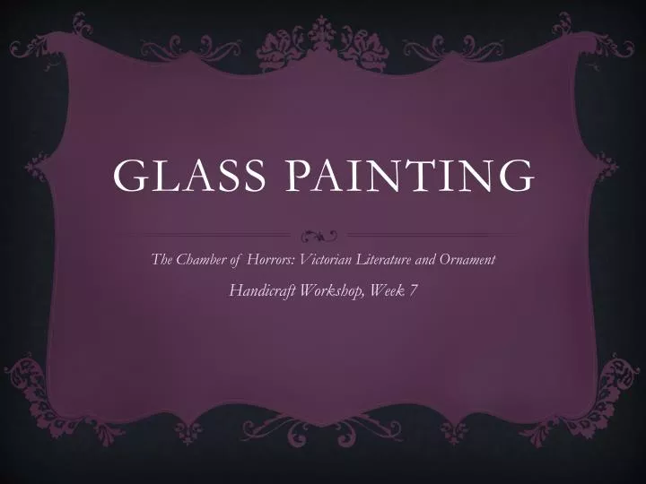 glass painting