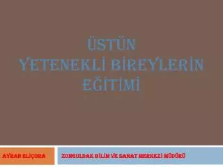 st n yetenekl b reyler n e t m