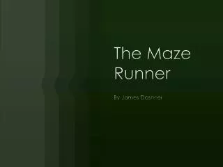 The Maze Runner