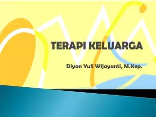 terapi keluarga