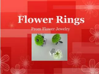 Flower Rings