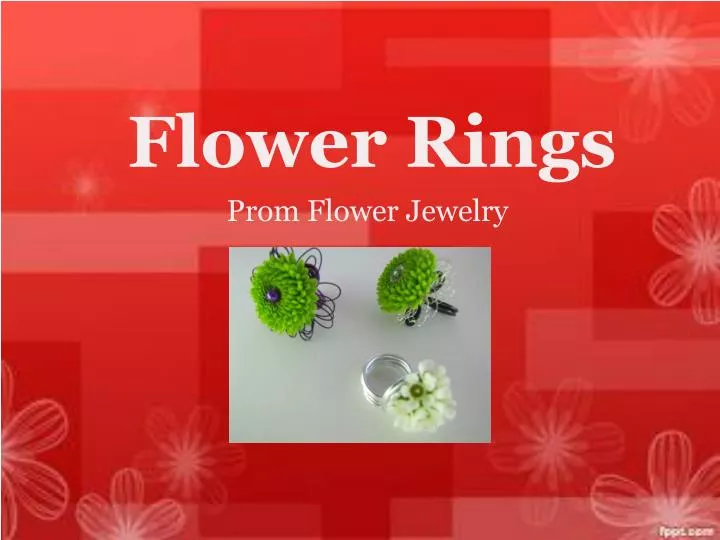 flower rings