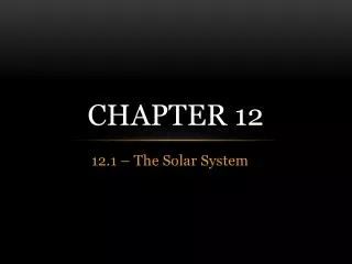 Chapter 12