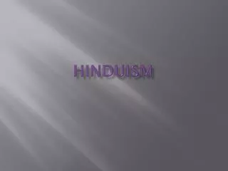 hinduism