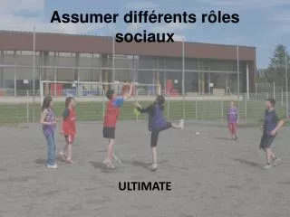 assumer diff rents r les sociaux