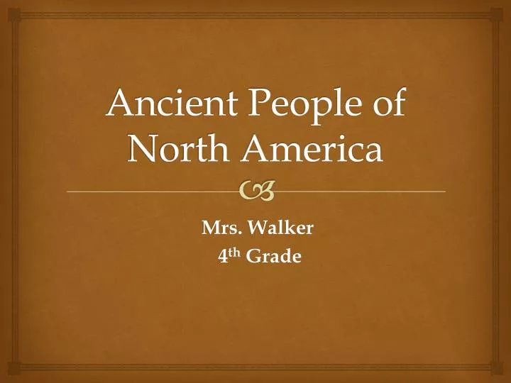 ancient people of north america