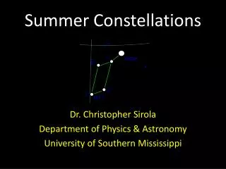 Summer Constellations