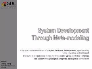 System Development Through Meta-modeling