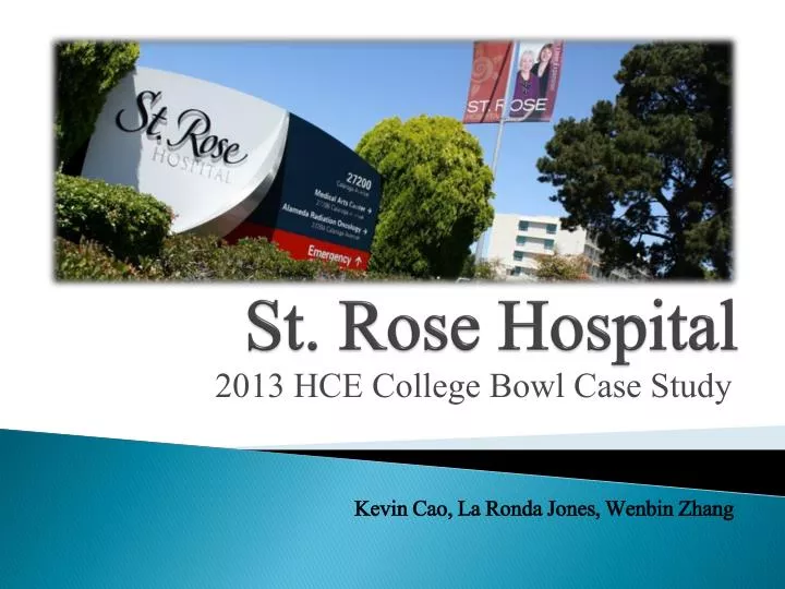 st rose hospital