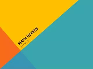 math review