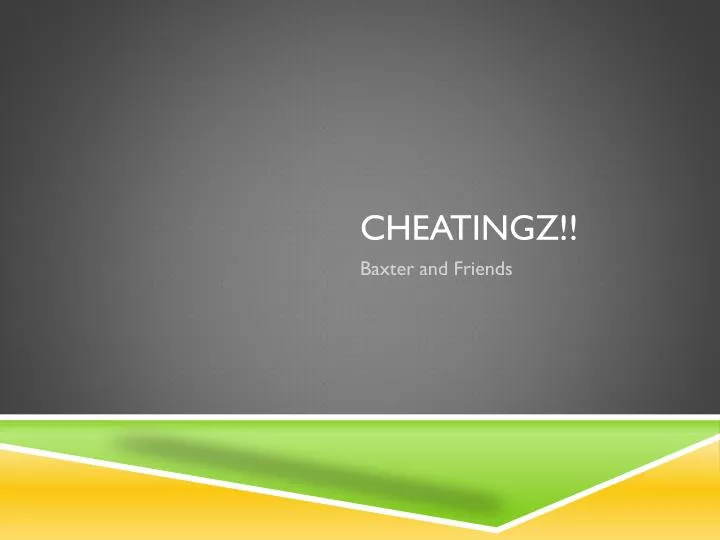 cheatingz