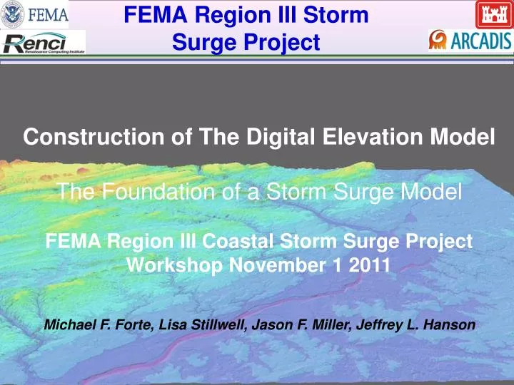 fema region iii storm surge project