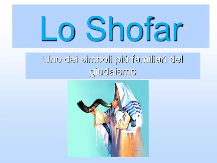 lo shofar