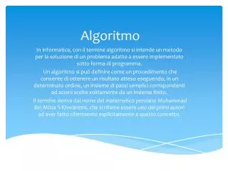 algoritmo