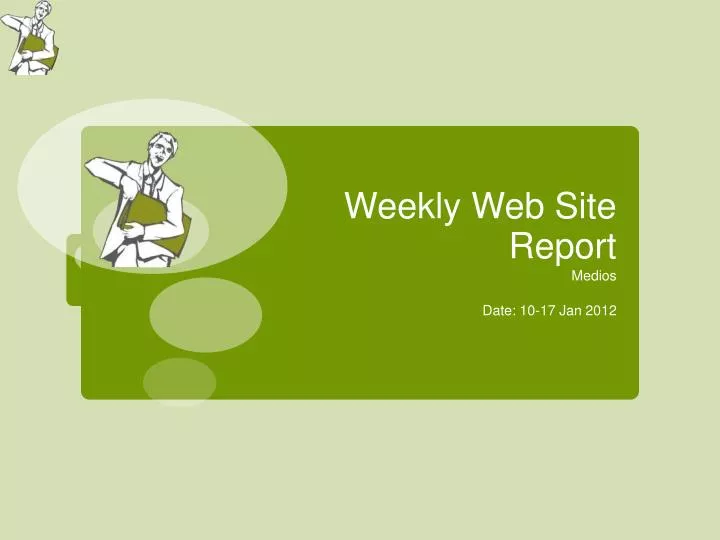 weekly web site report