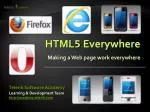 HTML 5 Everywhere - slide 1