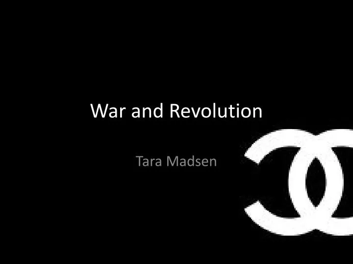 war and revolution