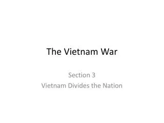 The Vietnam War