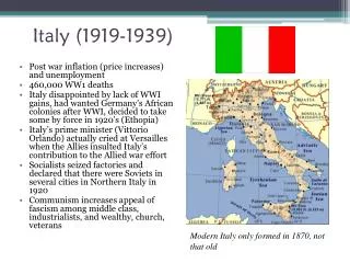 Italy (1919-1939)