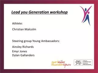Lead you Generation workshop