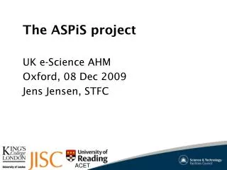 The ASPiS project