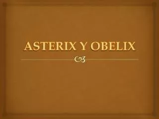 asterix y obelix