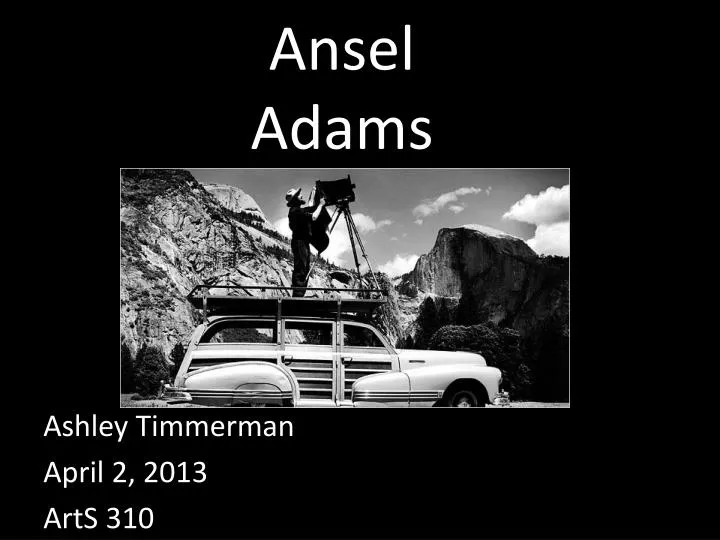 ansel adams