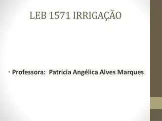 leb 1571 irriga o