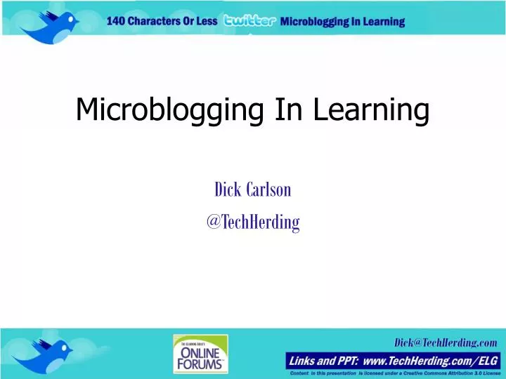 microblogging in learning