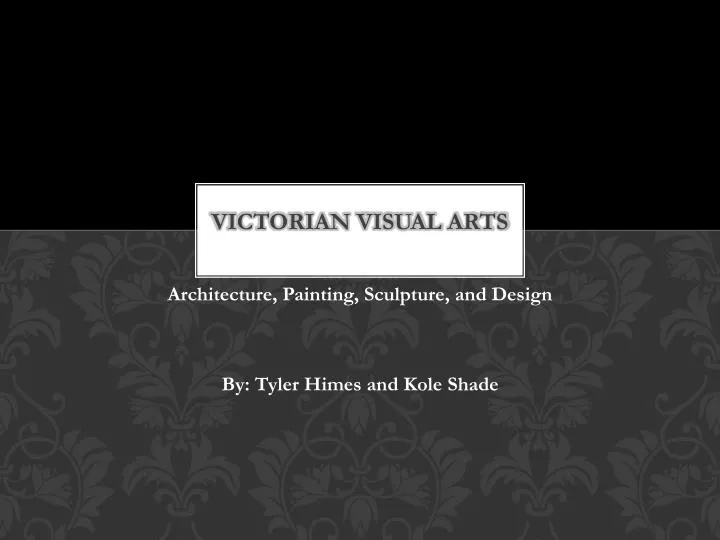 victorian visual arts