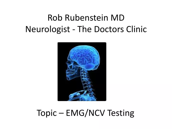 rob rubenstein md neurologist the doctors clinic