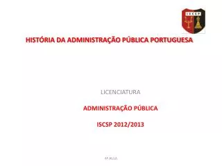 hist ria da administra o p blica portuguesa