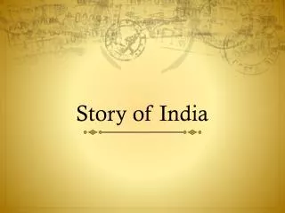 Story of India