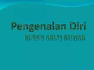 pengenalan diri