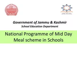 Government of Jammu &amp; Kashmir School Education Department