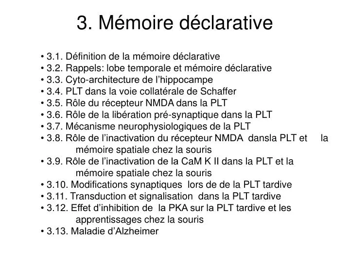 3 m moire d clarative