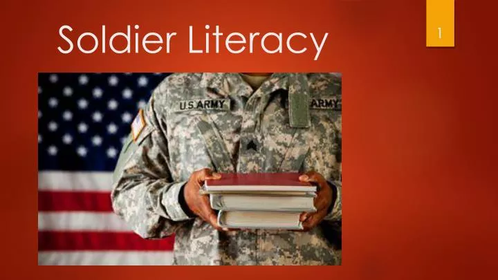 soldier literacy