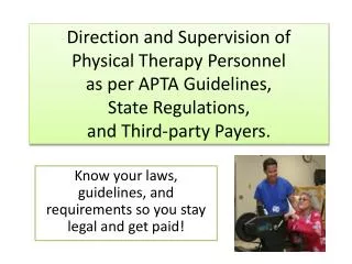 Know your laws, guidelines, and requirements so you stay legal and get paid!