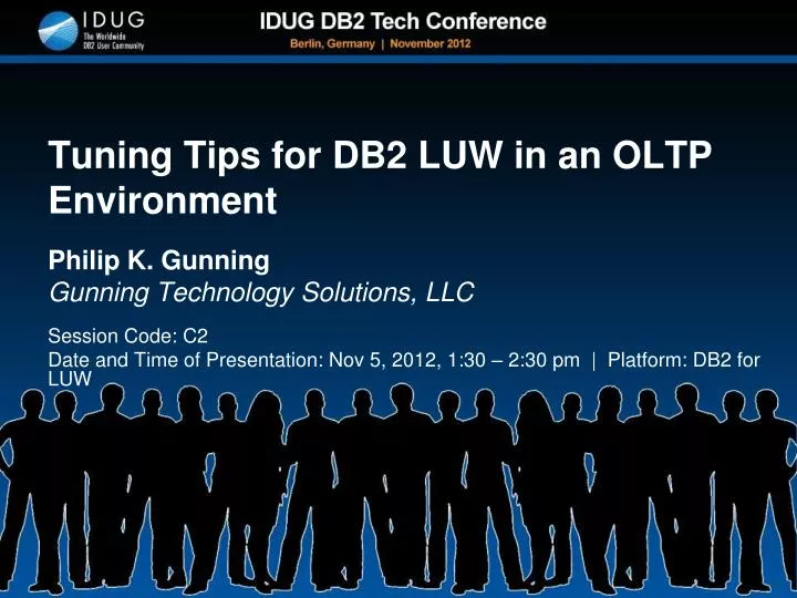 tuning tips for db2 luw in an oltp environment