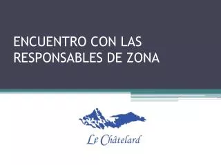 encuentro con las responsables de zona