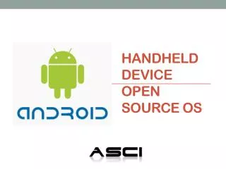 Handheld Device Open Source OS