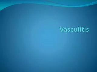 Vasculitis
