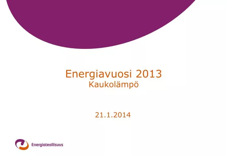 energiavuosi 2013 kaukol mp